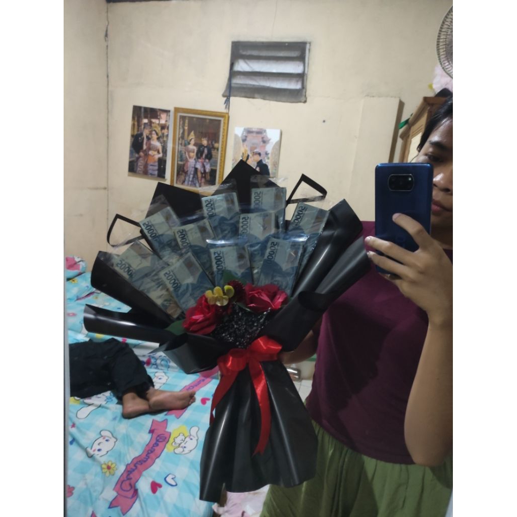 money bouquet kosongan