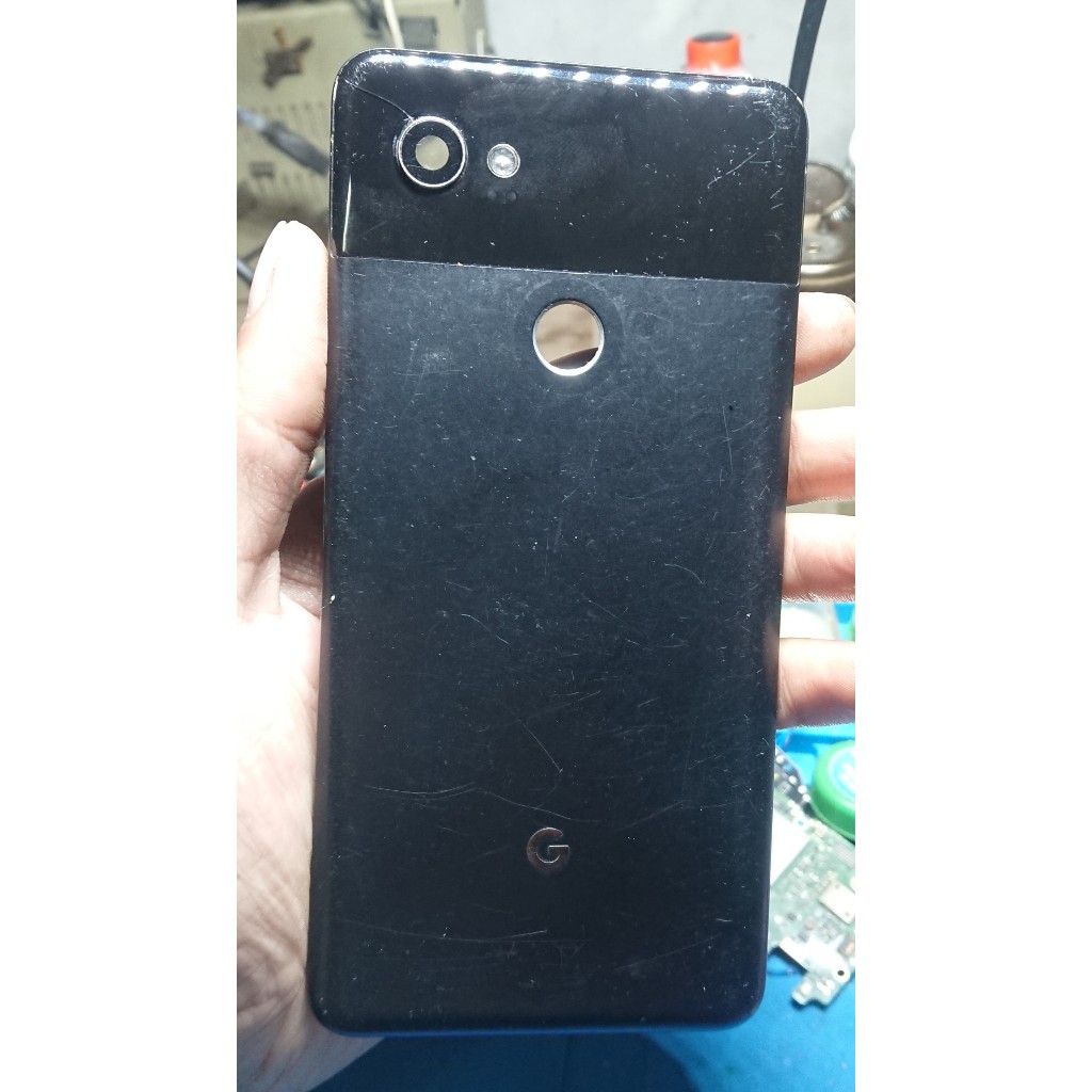 BackDoor + speaker atas, sensor proximity, nfc - Tutup Belakang  G0ogle Pixel 2 XL minus, ori copota