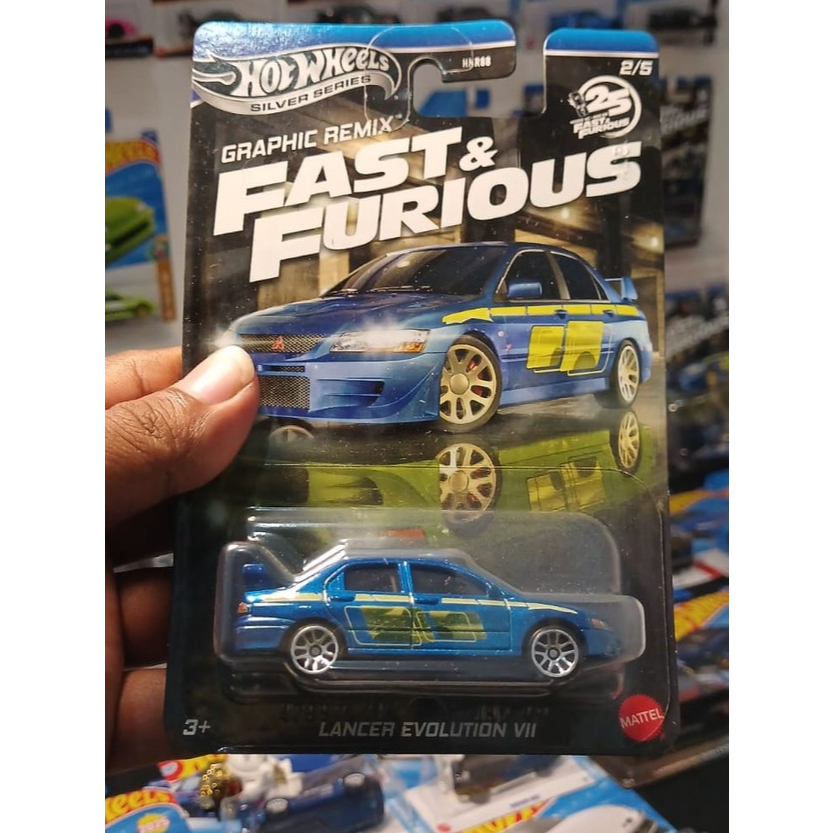 Hotwheels Fast & Furious Lancer Evolution Mattel Fast and Furious