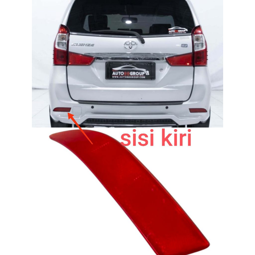 lampu reflektor bumper belakang avanza-xenia 2012-2020