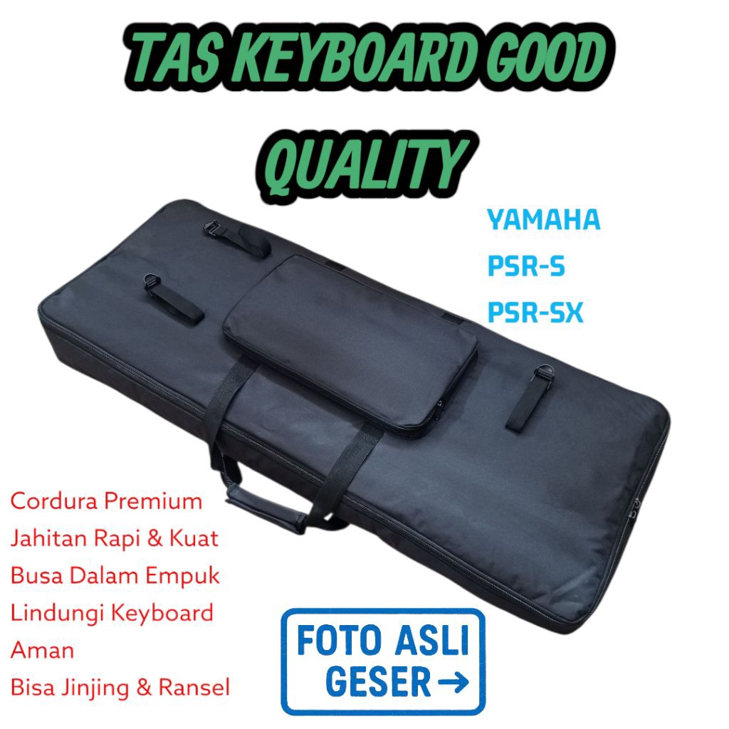 Tas Keyboard Yamaha Psr SX/ Tas Piano Elektrik Yamaha / Sarung Keyboard Yamaha PSR S/ Softcase Keybo