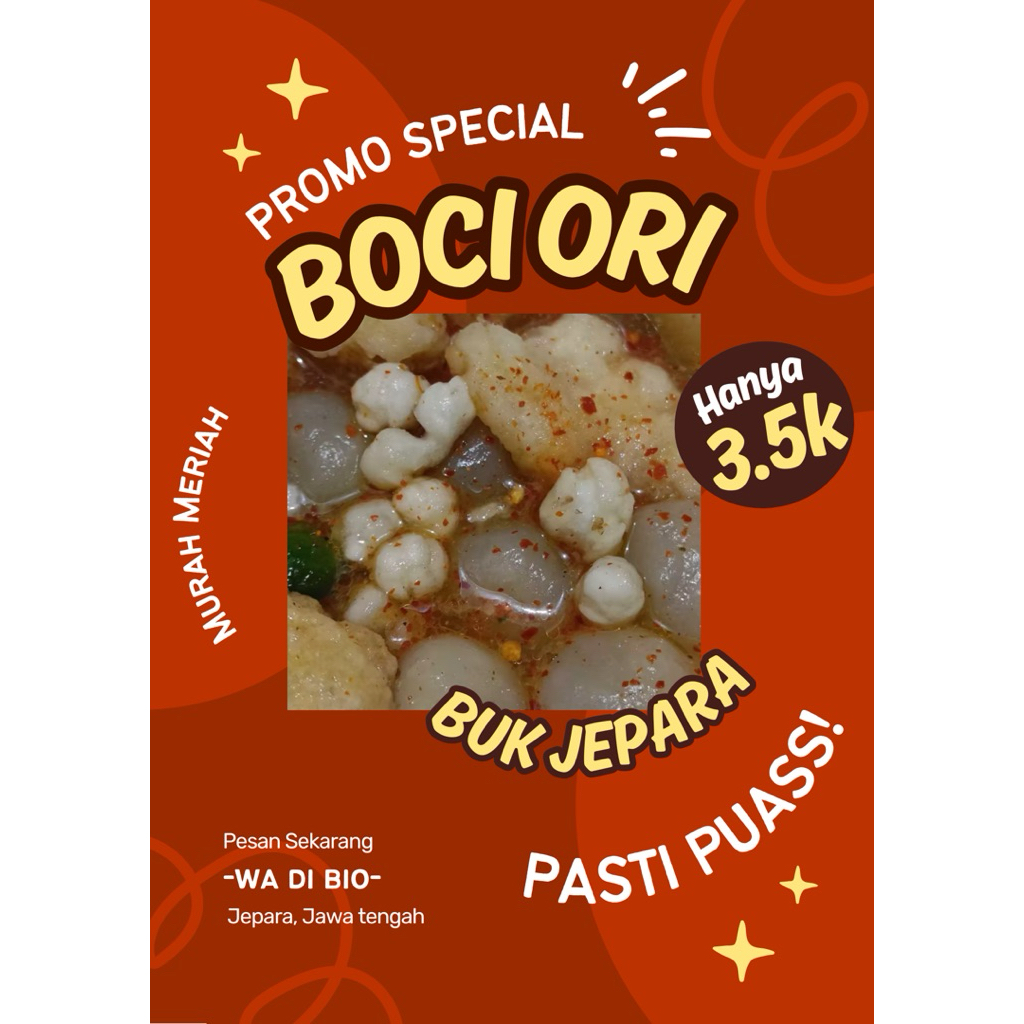 BOCI ORI | Boci homemade
