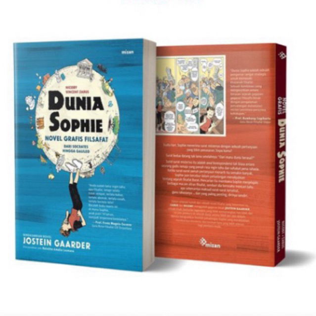 Buku Novel Grafis Sophie World,Novel Grafis Filsafat(Buku l)