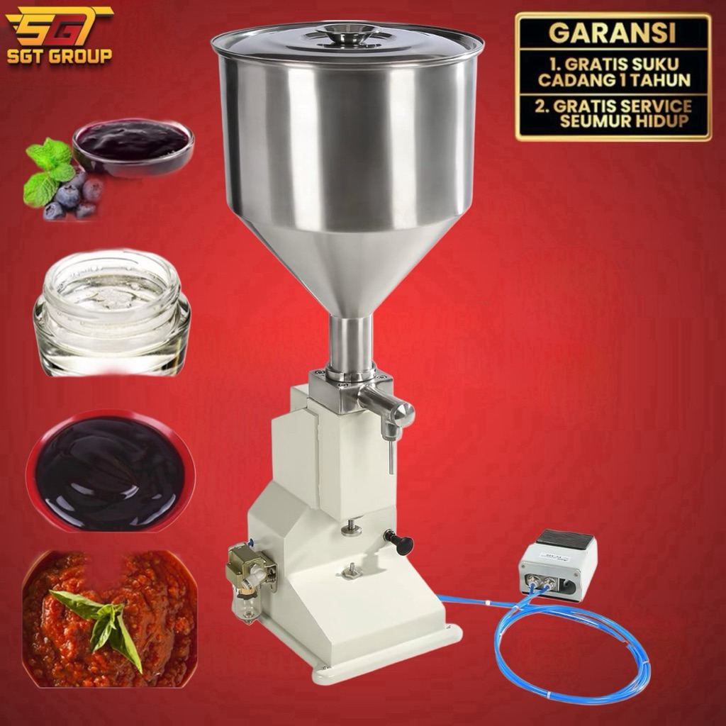 Mesin Filling Pasta Pneumatic / Mesin Pengisi Cairan A02 Heavypack
