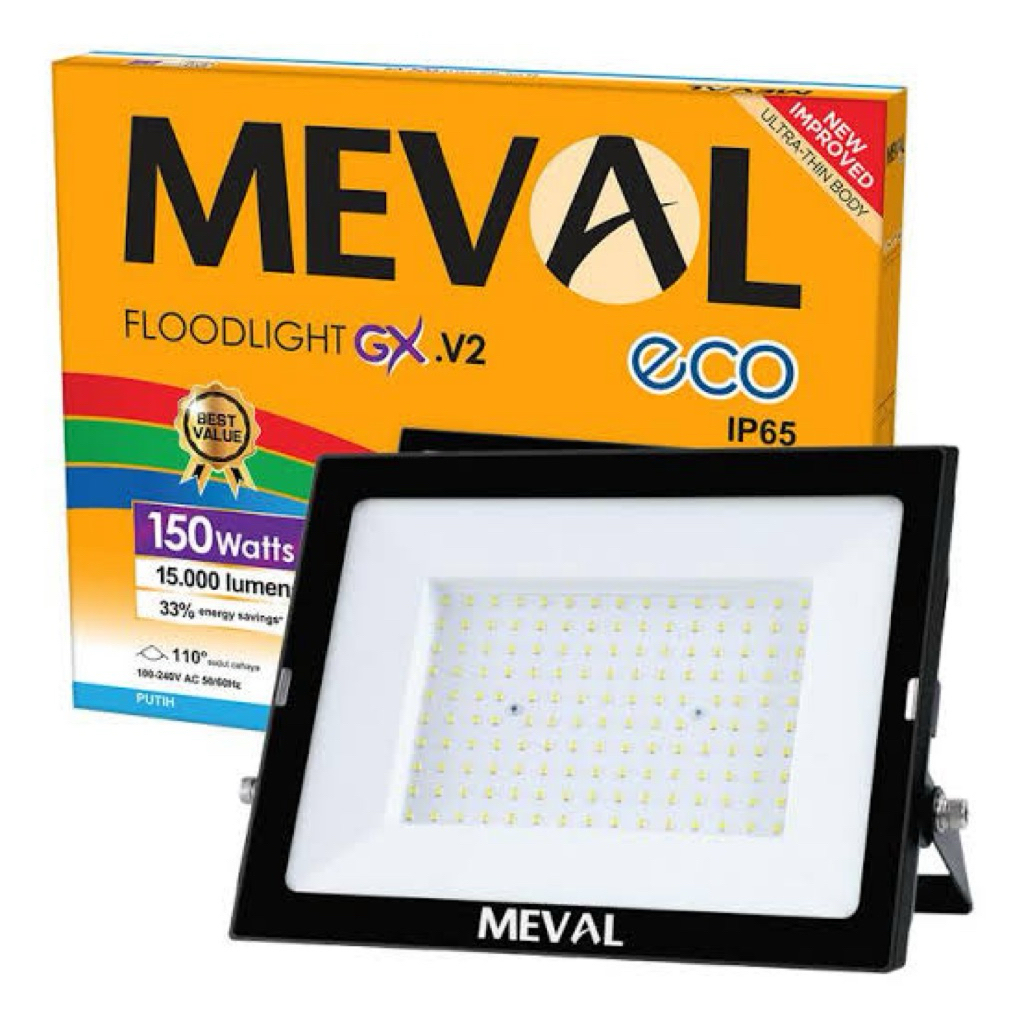 MEVAL FLOODLIGHT LAMPU SOROT OUTDOR 100WAT