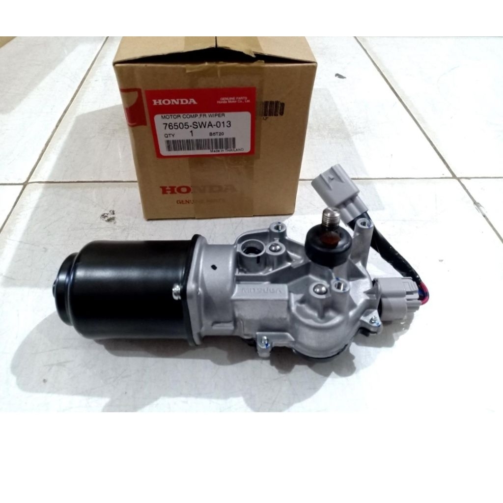 motor wiper dinamo penggerak wiper depan honda crv 2007 2008 2009 2010 2011 ori