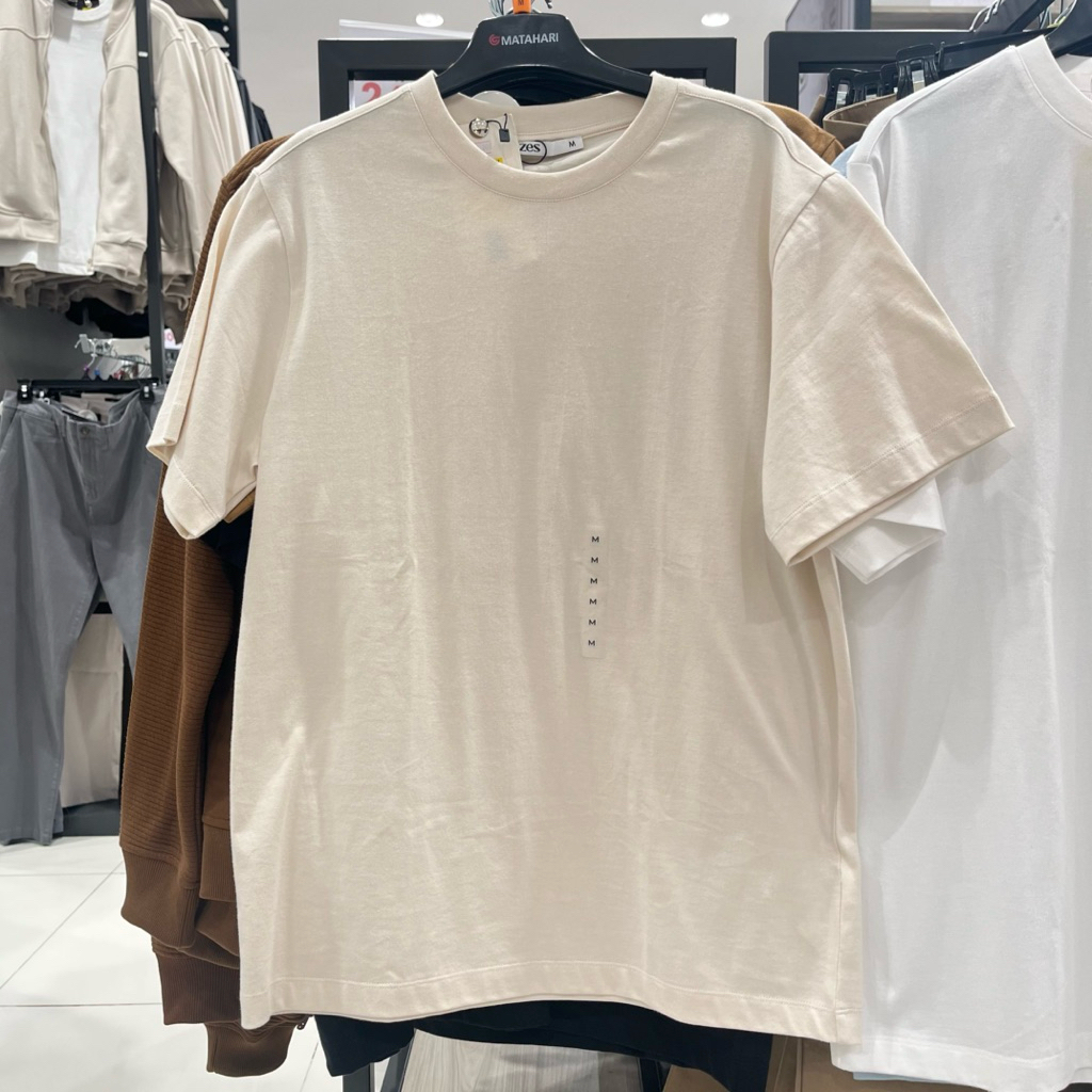 kaos polos regular pria zes