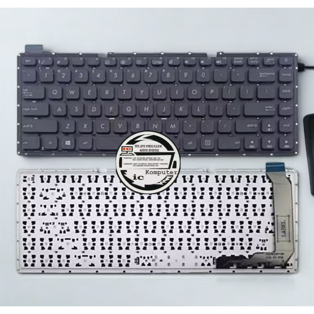 Keyboard asus X441u X441B X441 Warna Hitam