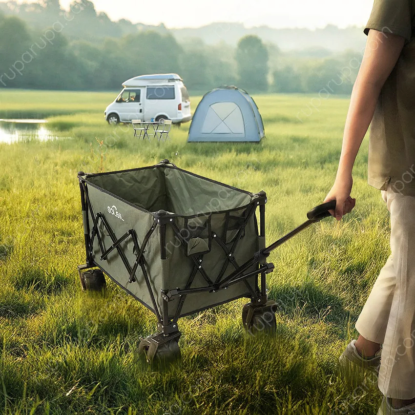 Soleil Troli Barang Camping Lipat 100 Kg