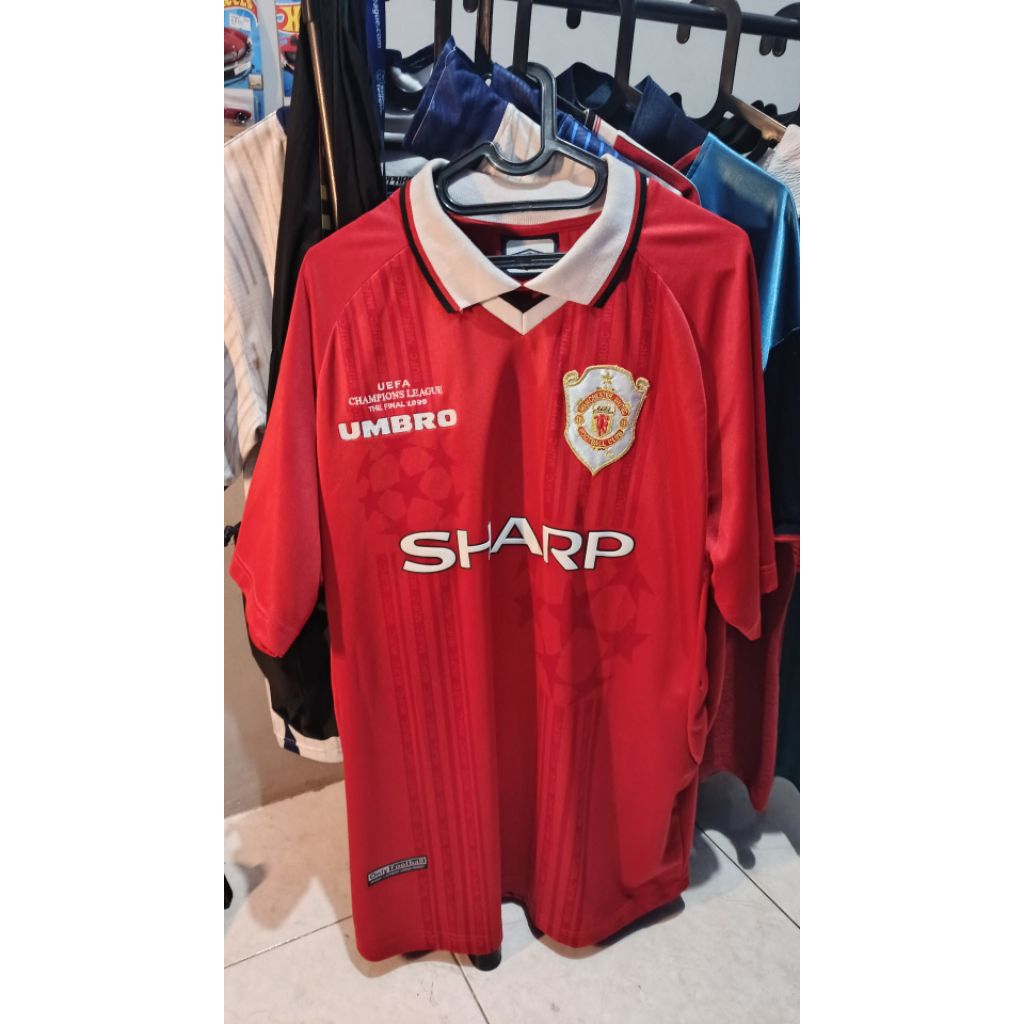 JERSEY RETRO MU 1988 & MU 1999 SOLKSJAER