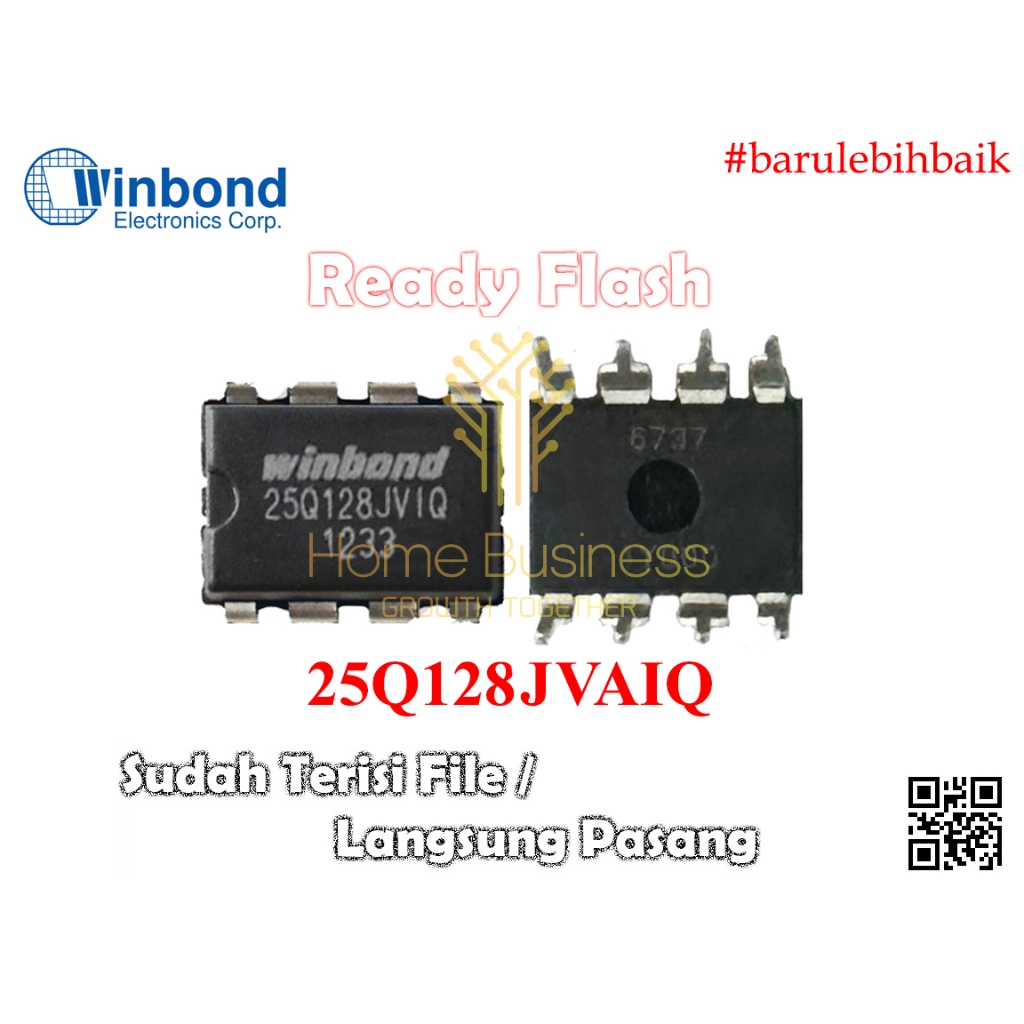 IC BIOS WINBOND W25Q128JVAIQ 25Q128JVIQ W25Q128JV 25Q128JV DIP8 3.3V 16MB Serial Flash Memory Laptop