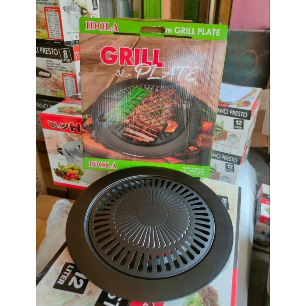KitchenWare Stainless Steel/Grill Idola HC 23cm