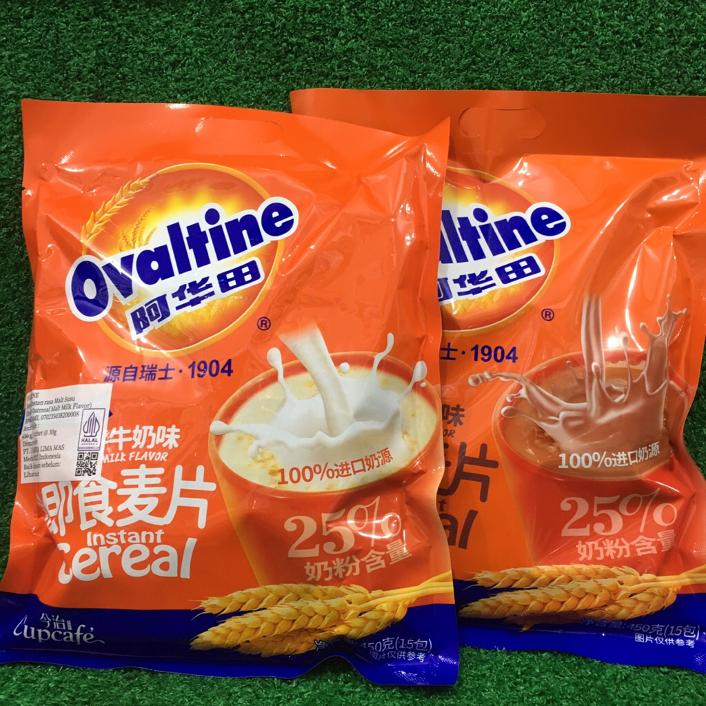 Ovaltine Instan Cereal 15s Import China HALAL