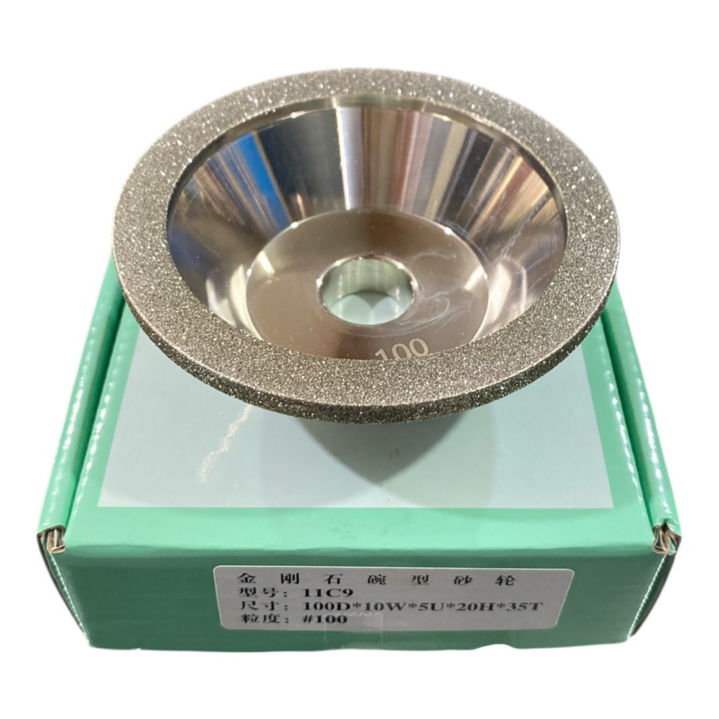 Diamond wheel CBN mangkok 100 batu asah diamond carbide hss widia mangkok
