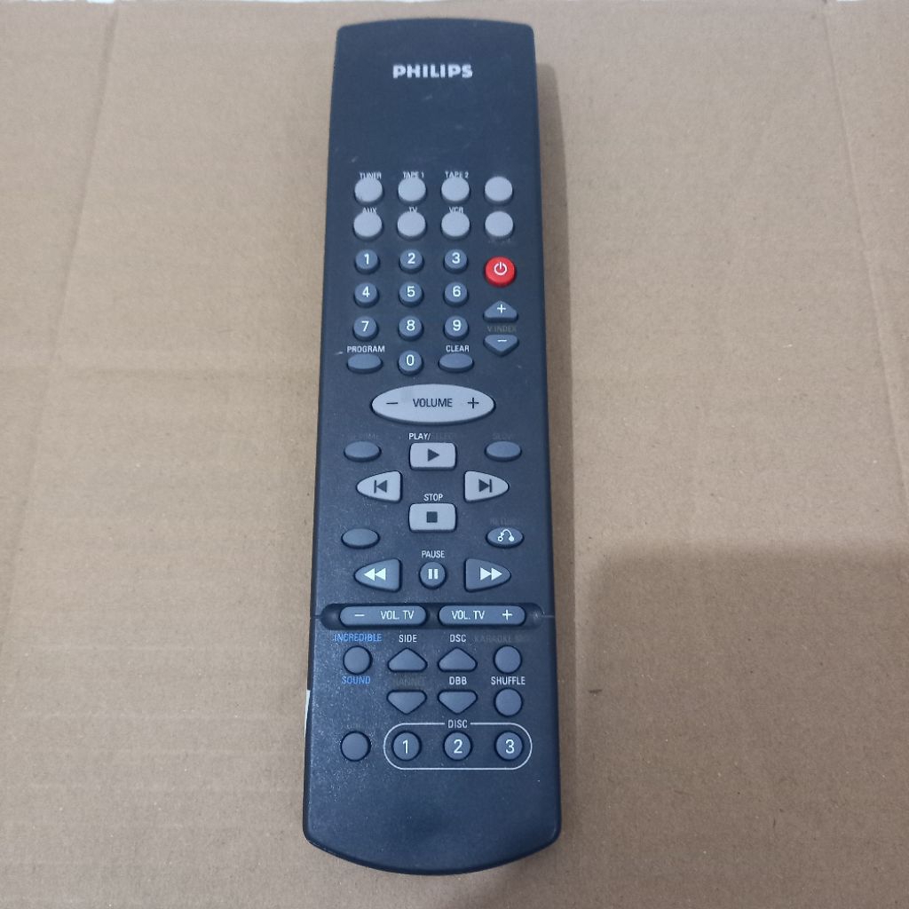 Remote Remot Tape Compo PHILIPS Original Asli . RC - 8086 / 01 .