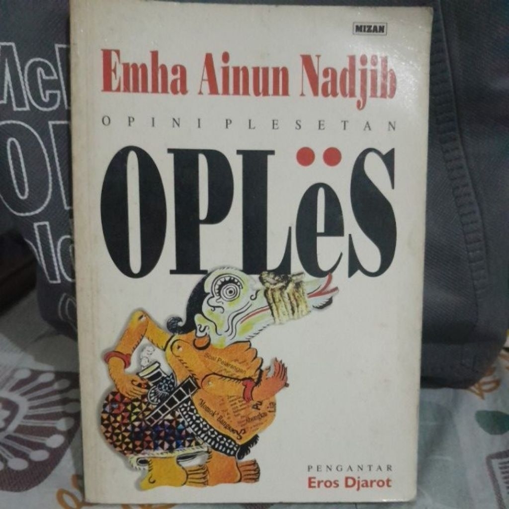 preloved buku thn 1995 Emha Ainun Nadjib Oples Opini Plesetan