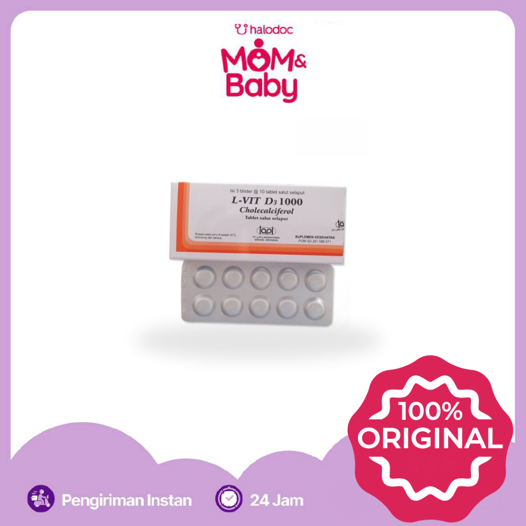 L-Vit D3 1000 10 Tablet