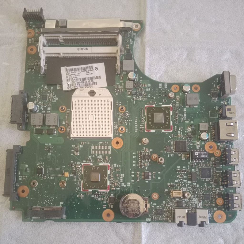 motherboard laptop hp compaq 515 (bahan)