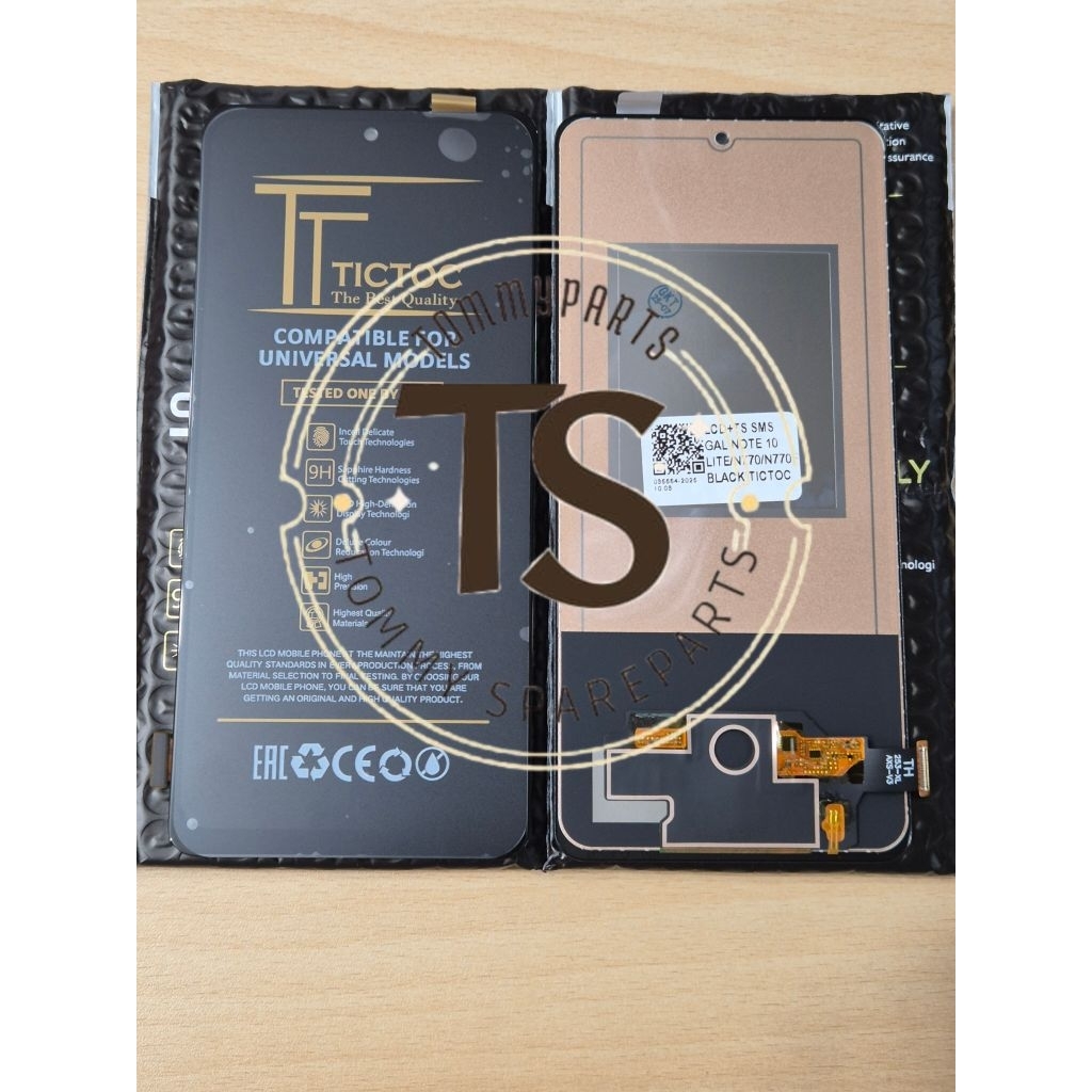 LCD TOUCHSCREEN SAMSUNG GALAXY NOTE 10 LITE N770 N770F TICTOC
