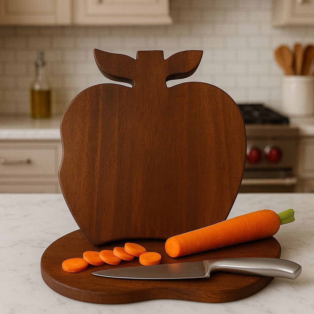 Talenan kayu PREMIUM Takakan kayu Rustic