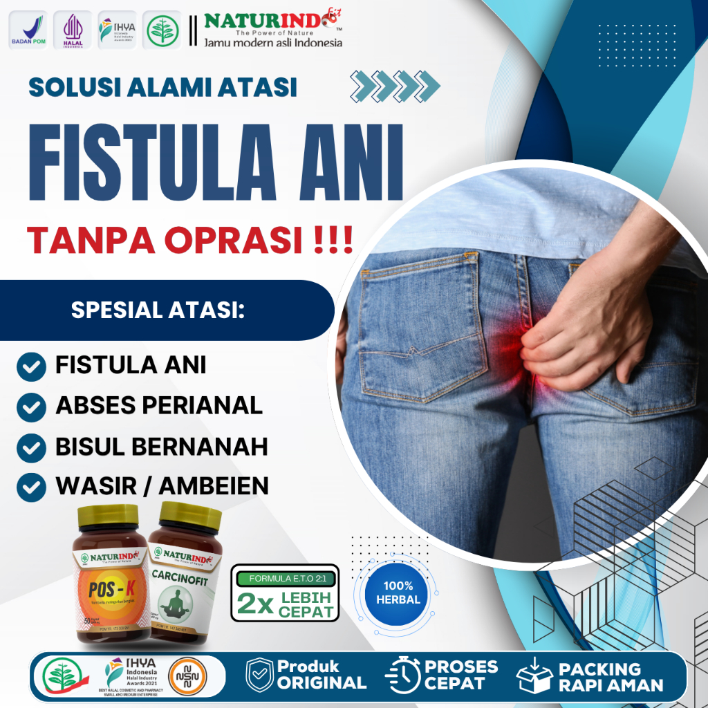 Obat Fistula Ani Bisul Pantat Bernanah Benjolan Anus Bernanah Abses Perianal Wasir Ambeien