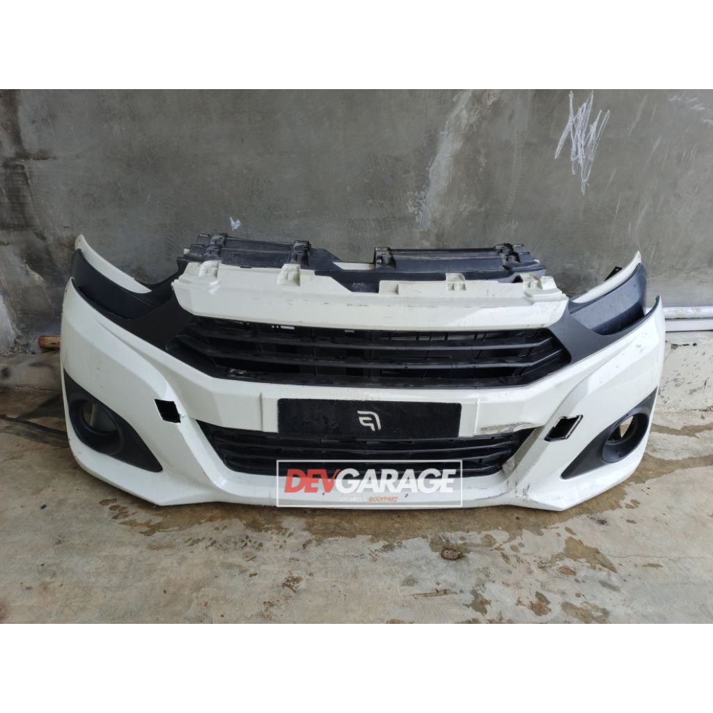 Bemper depan Ayla 1.0 Facelift | Kondisi second/ex asuransi