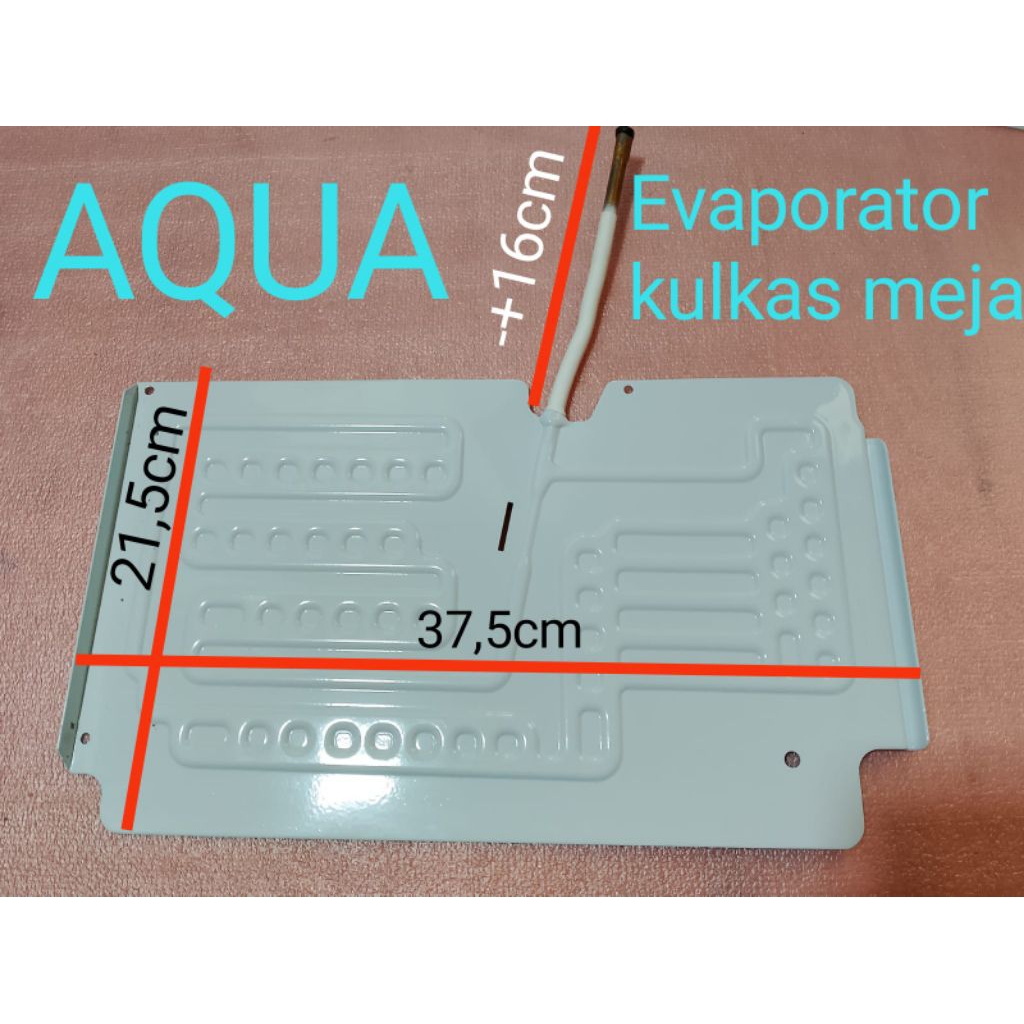 Evap kulkas mini bar / Evaporator kulkas meja 37,5cm x 21,5cm original