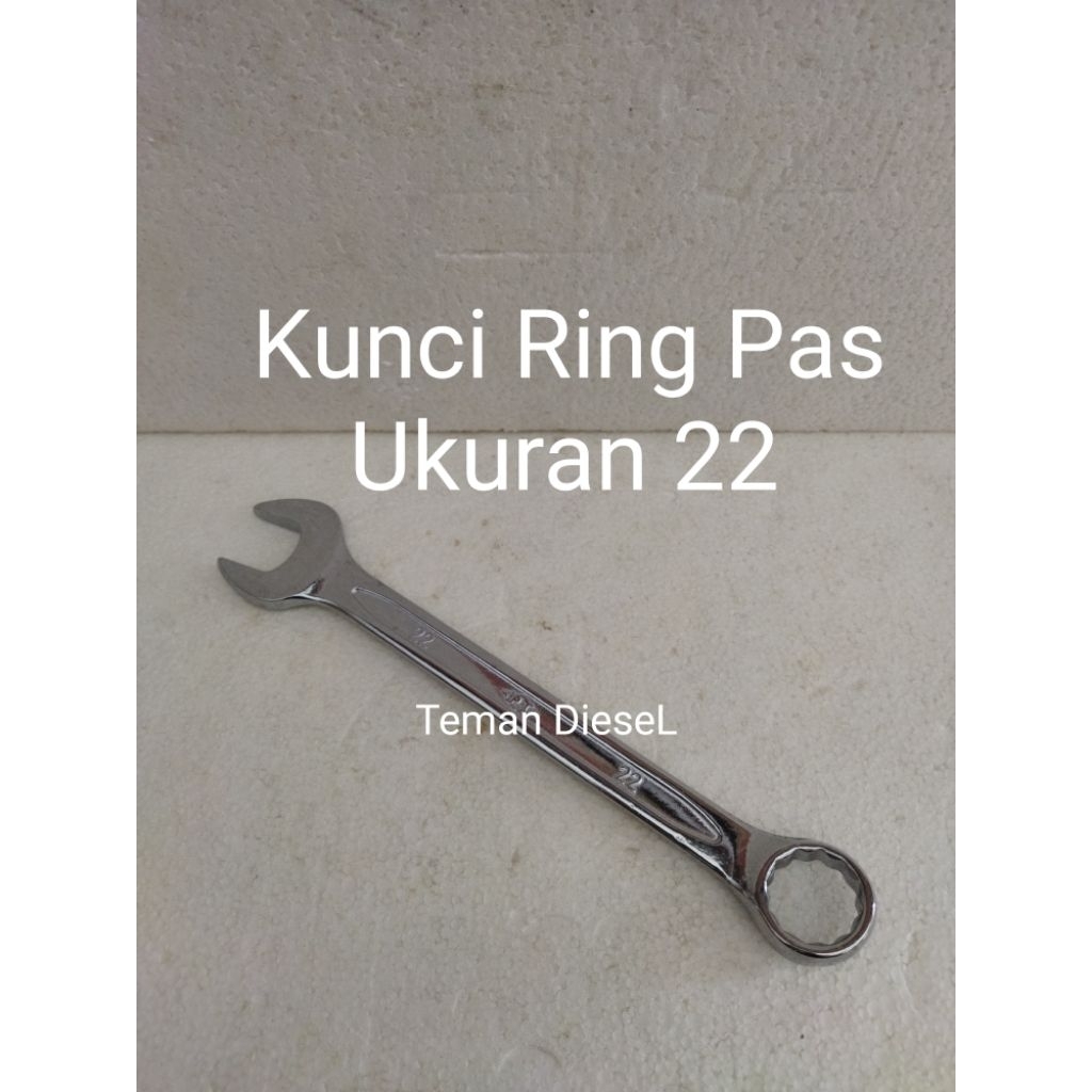 Kunci Ring Pas Fukung/Shanghai 22mm