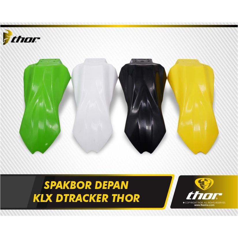 Spakbor Depan Klx 150 Dtracker New Old Original Standar Trail Plastik Thor
