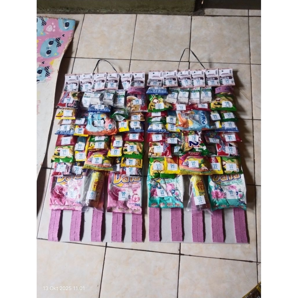 Mainan cabut berhadiah