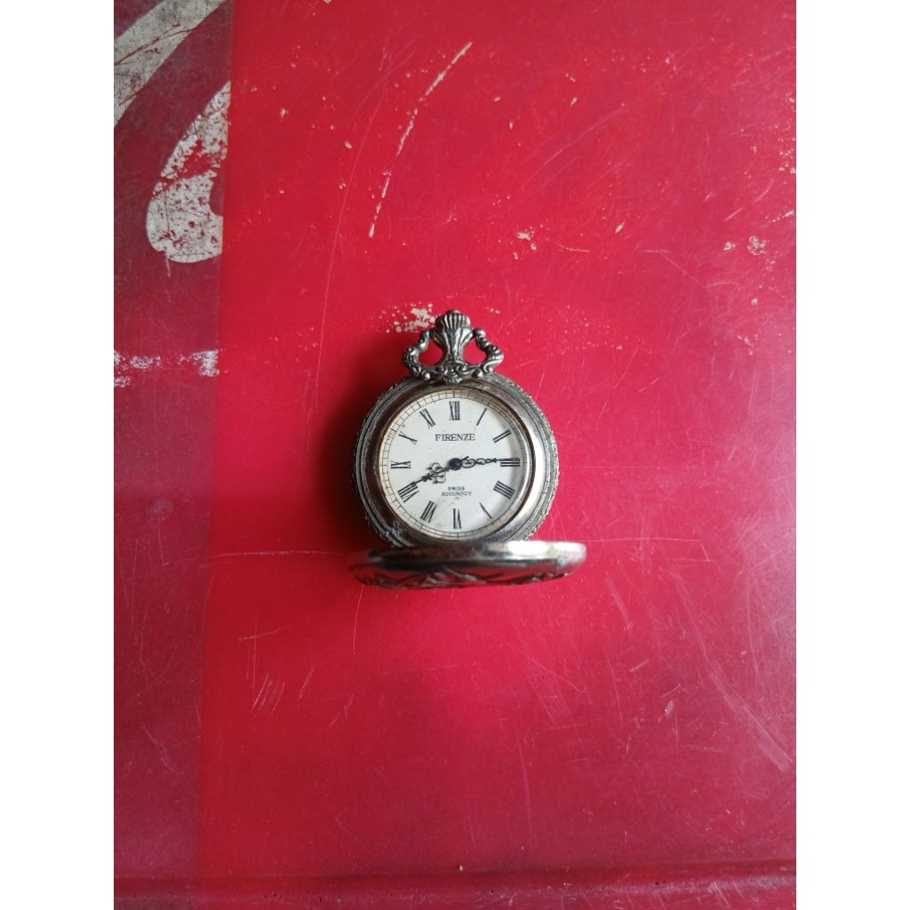Jam saku anggep mati 125rb antik vintage display lawas kuno