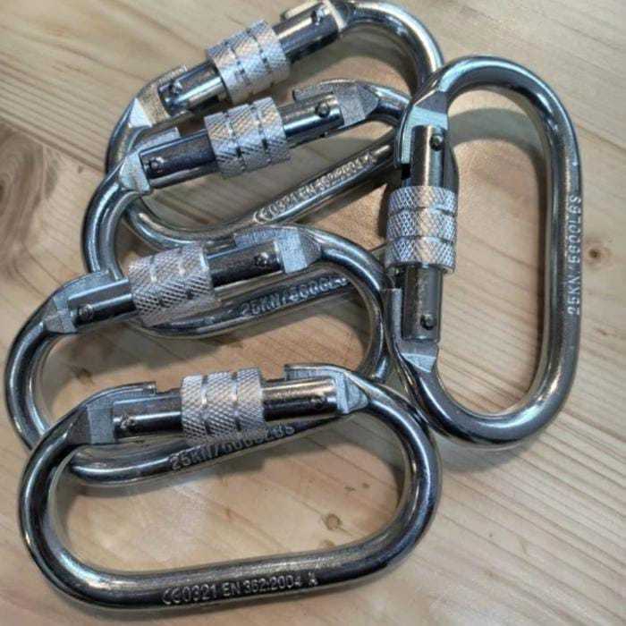 CARABINER 25 KN SAFETY FOR CLIMBING / CARABINER 25 KN PANJAT TEBING