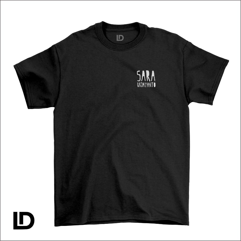 Kaos Distro Pria Wanita Sara Wijayanto Premium Cotton Combed 24s Diary Misterisara