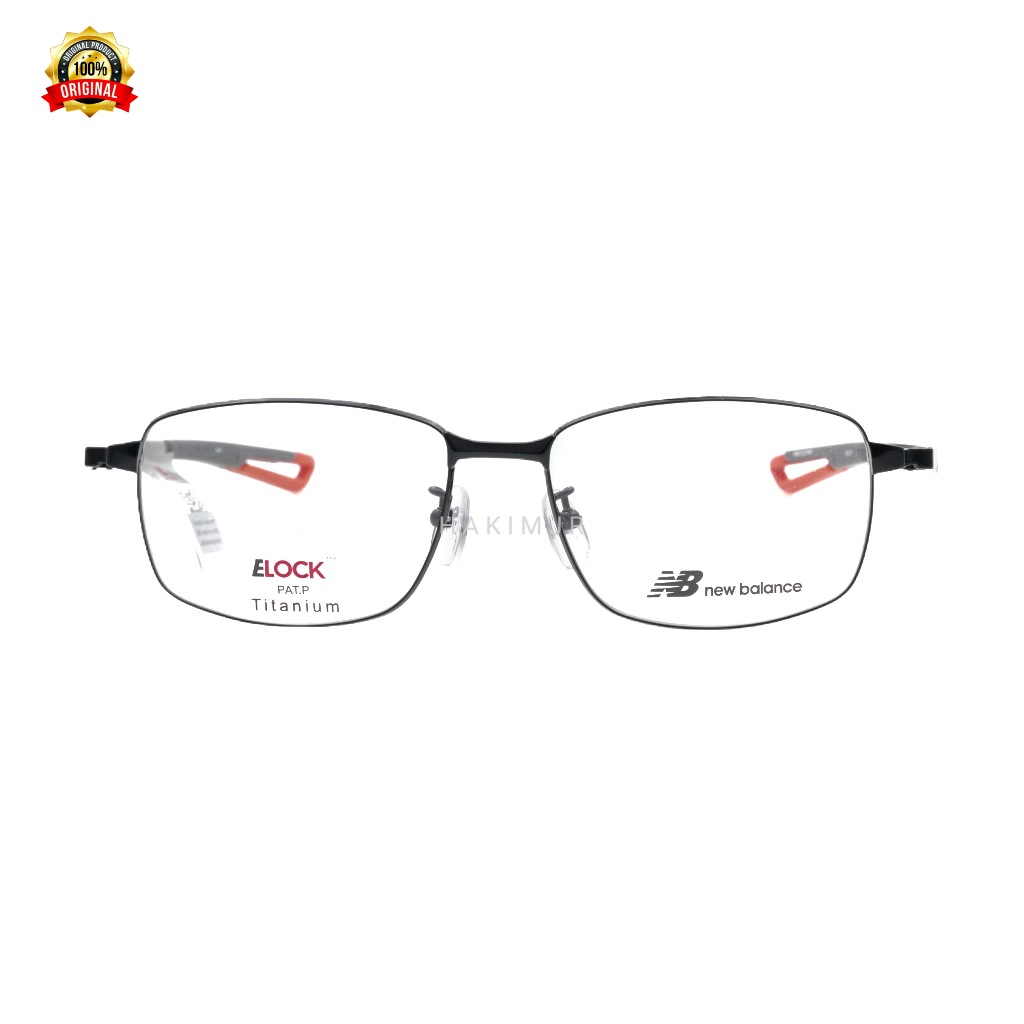 Frame Kacamata New Balance NB07054 C01 Titanium Original