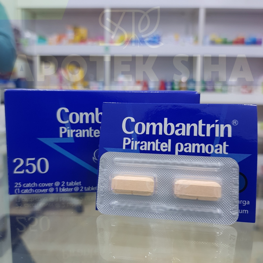 COMBANTRIN TABLET & SIRUP OBAT CACING ANAK DAN DEWASA