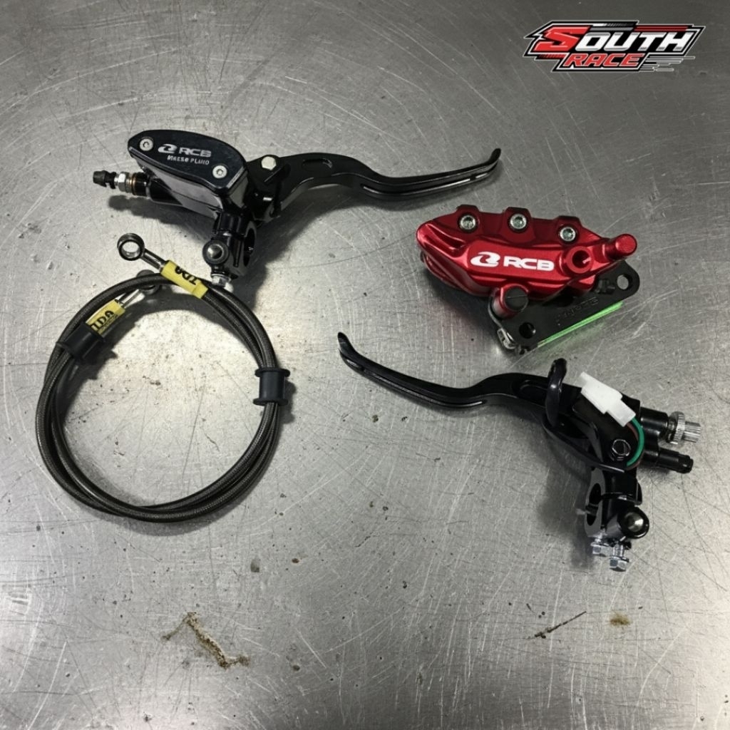 Paket Master RCB RX King | Master Rem Atas RCB | Kopling RCB | Kaliper RCB | Selang TDR