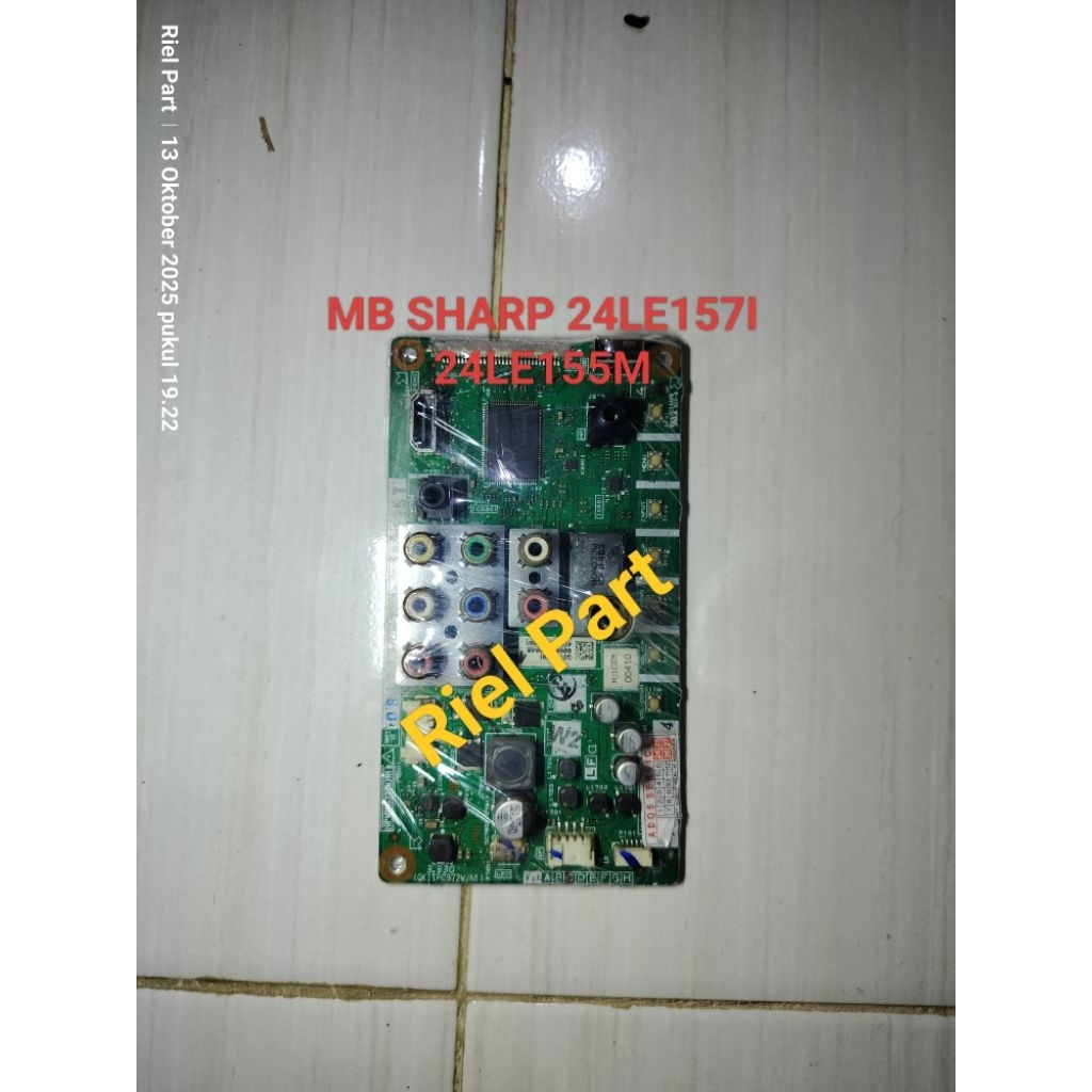 MB - MAINBOARD - MOBO - MODULE - MOTHERBOARD - MESIN TV LED SHARP LC-24LE157I - LC 24LE157I - LC-24L