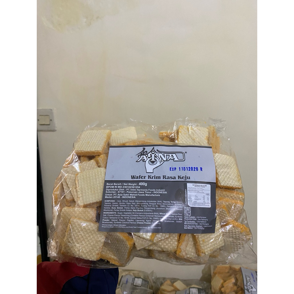 wafer keju inafood 400gr