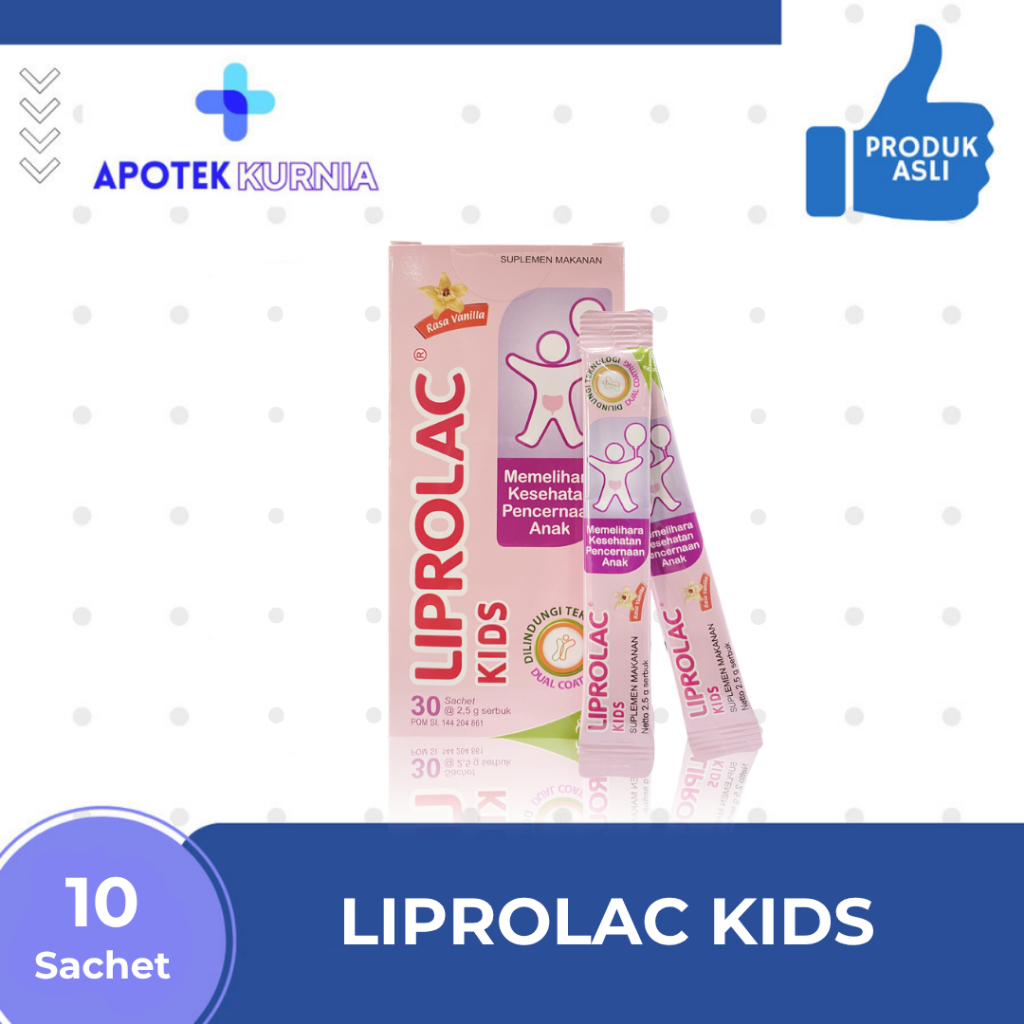 LIPROLAC KIDS SACHET - PROBIOTIK ANAK