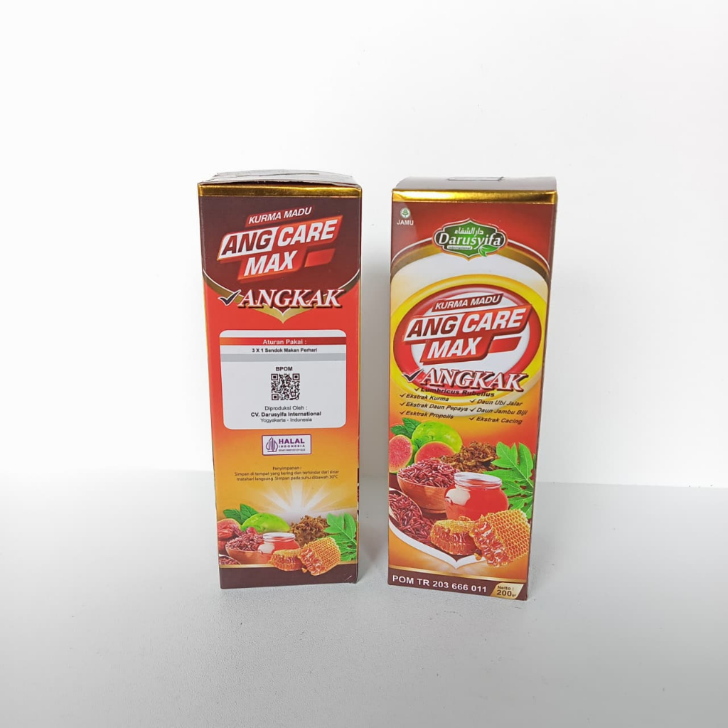 MADU ANGKAK KURMA MADU ANGCARE MAX DARUSYIFA 200gr / SARI KURMA ANGKAK ANGCARE MAX DARUSYIFA 100% BA