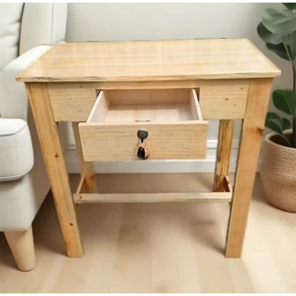 meja kasir kayu mahoni dengan laci termurah