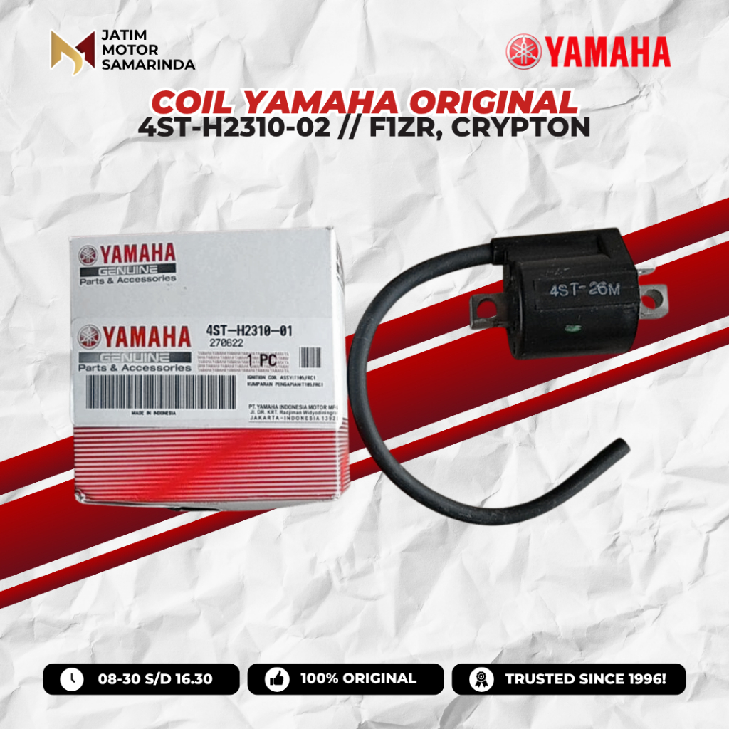 4ST-H2310-02 | Yamaha Genuine Parts YGP Coil Koil Pengapian Untuk F1ZR FIZR Crypton Original