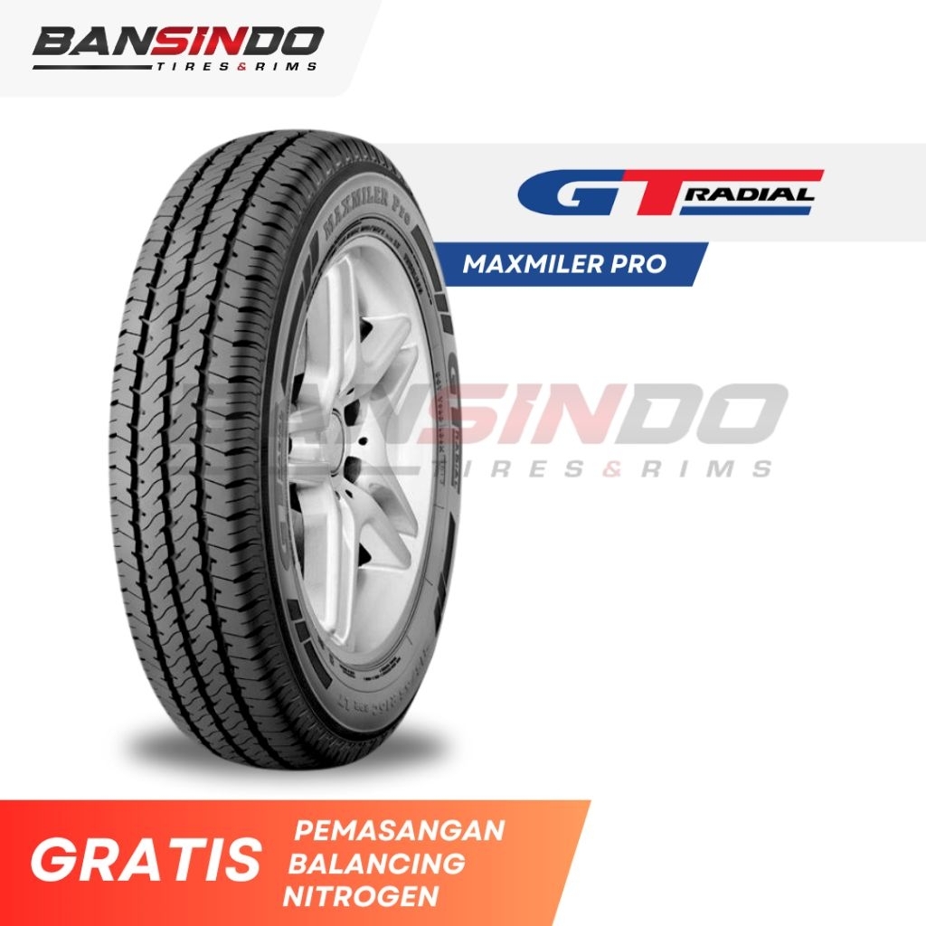 Ban Mobil 195 R14 GT Radial MAXMILER PRO Untuk TRAGA