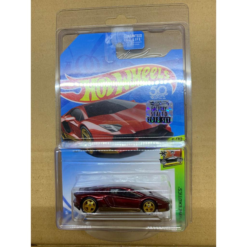 Hot Wheels Lamborghini Aventador Miura Homage