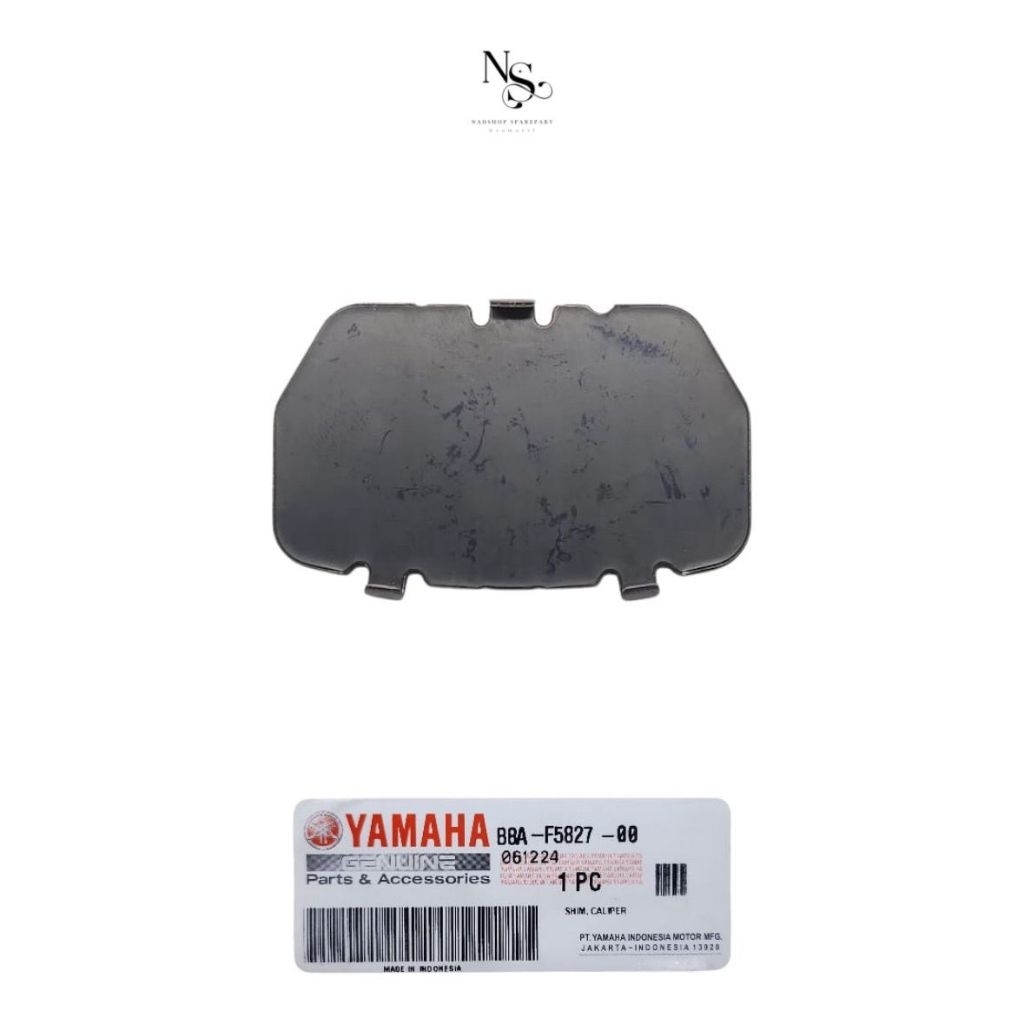Plat Kampas Rem Shim Caliper Depan Yamaha Nmax Turbo Nmax New