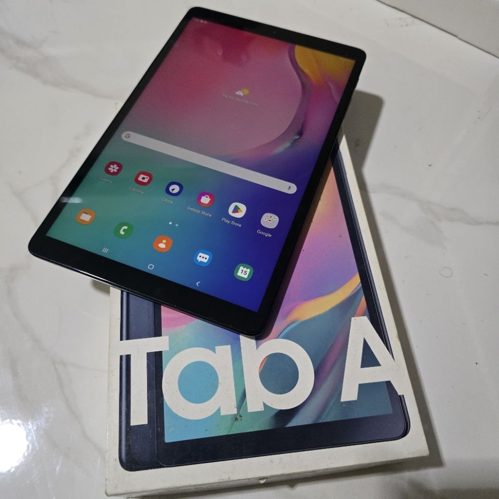 Samsung Tab A Ram 3 32GB 10inch Fulset Garansi Resmi