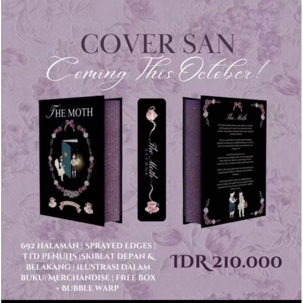 READY Novel The Moth by Zefmon