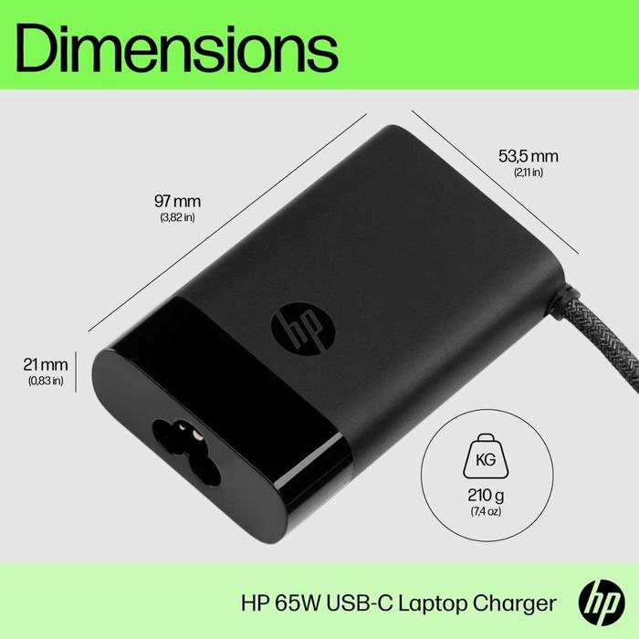 Promo Charger laptop HP 65W USB-C LAPTOP ADAPTER