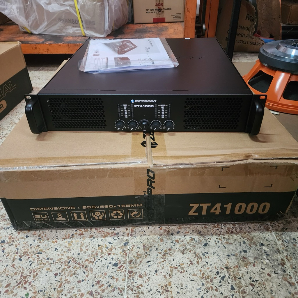 Power Zetapro ZT 41000 Original class H 4 Channel