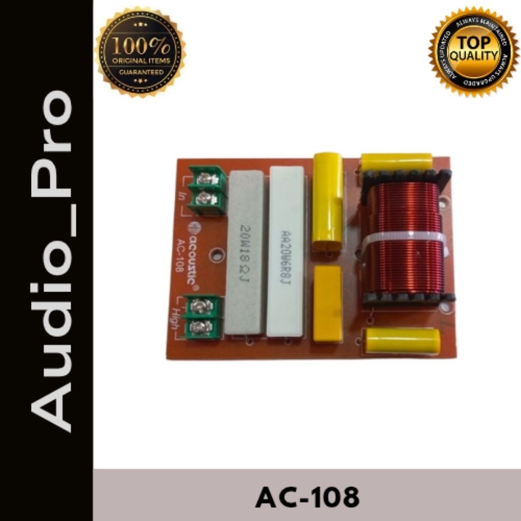 Crossover Pasif Pengaman Tweeter Acoustic AC-108
